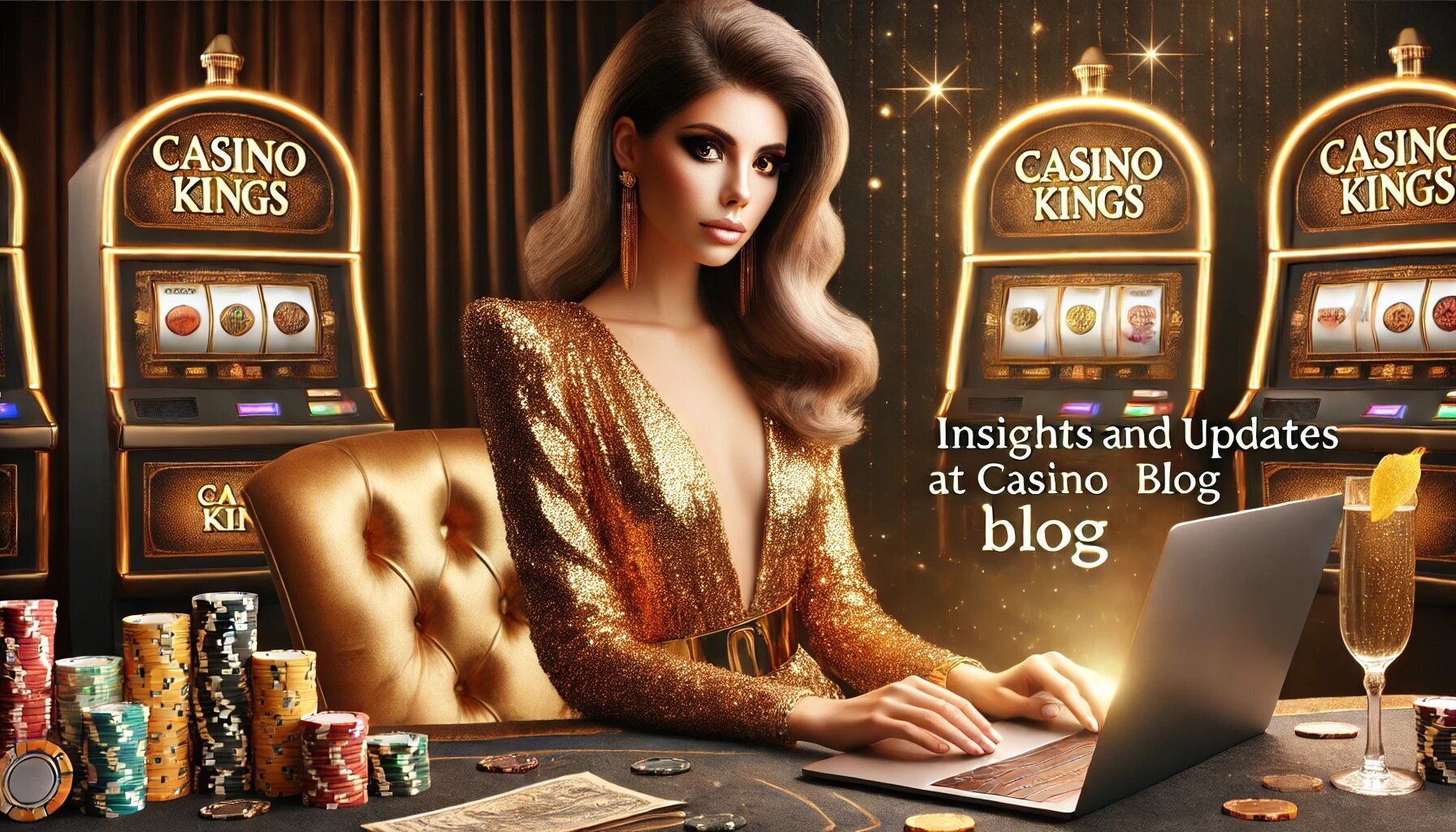 A vibrant scene of insights and gaming at Casino Kings Blog