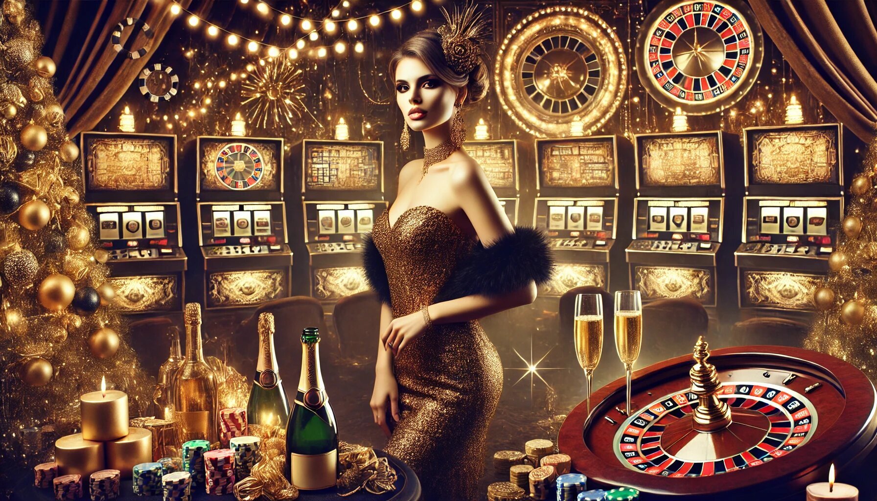 Casino Kings gaming overview with golden hues